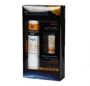 Heliocare 360º Airgel SPF50 Spray Corporal, 200 ml. + Heliocare 360º GEL SPF50, 25 ml. de REGALO!