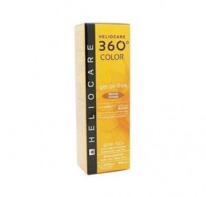 Heliocare 360° Gel Oil Free SPF 50+ Color Bronze Intense, 50 ml. - Cantabria Labs