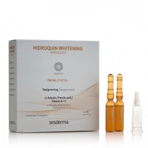 Hidroquin Whitening Ampoules, 5 x 2 ml. - Sesderma