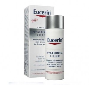 Hyaluron-Filler Crema de Día Piel Normal y Mixta, 50 ml. - Eucerin