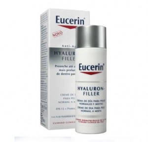 Hyaluron-Filler Crema de Día Piel Normal y Mixta, 50 ml. - Eucerin