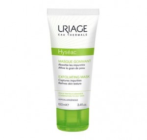 Hyséac Mascarilla Exfoliante, 100 ml. - Uriage