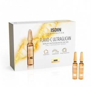 Isdinceutics Flavo-C Ultraglican, 10 ampollas x 2 ml.- Isdin