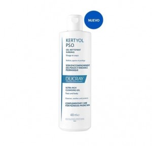 KERTYOL P.S.O. Gel Limpiador Sobregraso, 400 ml. - Ducray 