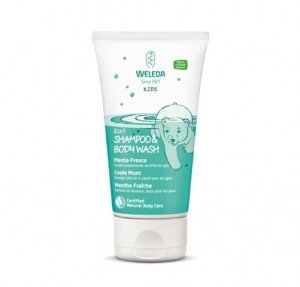 Menta Fresca 2 en 1 Shampoo & Body Wash, 150 ml. - Weleda