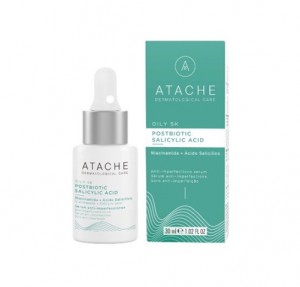 Oily Sk Postbiotic Salicylic Acid, 30 ml. - Atache