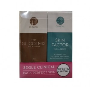 Pack Perfect Skin Glicolmix Solucion Exfoliante, 15 ml. + Skin Factor Serum, 30 ml. - Segle Clinical