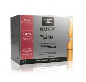 Platinum Photo-Age [HA+], 30 ampollas x 2ml. - Martiderm