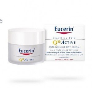 Q10 ACTIVE Crema Día Anti-arrugas Piel Seca 50 ml. - Eucerin
