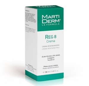 REG 8 Crema Regeneradora (Ác. Glicólico 8%) , 50 ml. - Martiderm