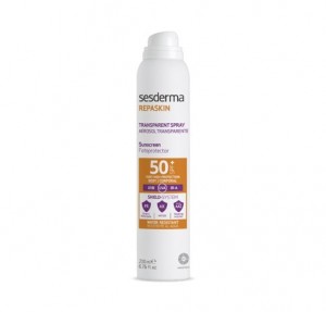 Repaskin Aerosol Transparent Spray Spf 50, 200 ml. - Sesderma 
