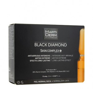 Skin Complex Anti-Aging y Antioxidante Intensivo, 10 Ampollas - Martiderm