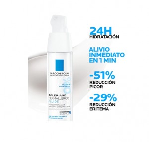 Toleriane Dermallergo Fluido, 40 ml. - La Roche Posay