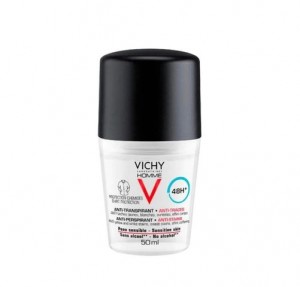 Vichy Homme Desodorante Anti-Transpirante 48h, 50 ml. - Vichy