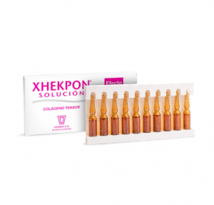 Xhekpon Solucion Colageno Tensor  Efecto Flash 10 Ampollas de 2,5 ml. -  Vectem