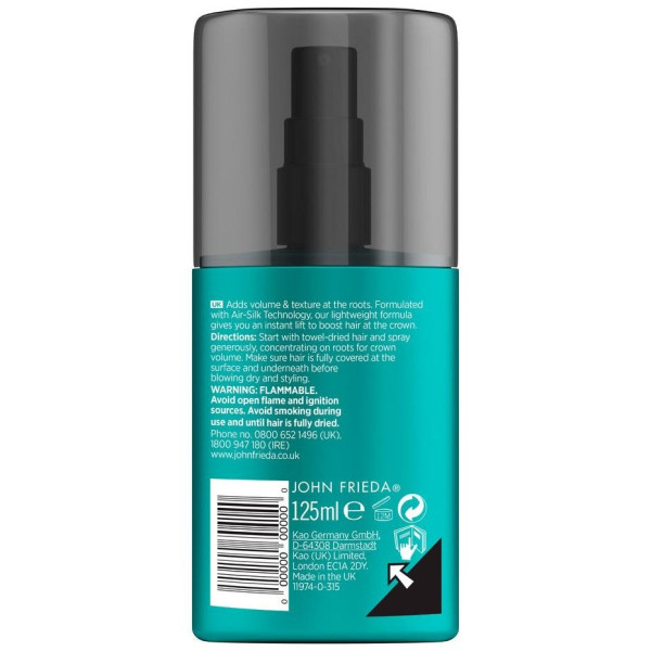 John Frieda Root Booster Lift Luxurious Volume Loción Seca 125Ml