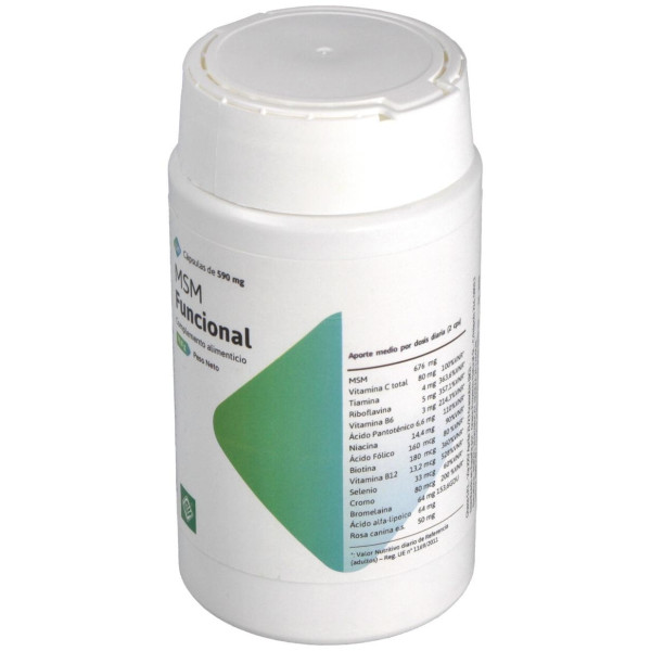 Msm Funcional 500Mg. 120Cap.