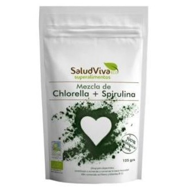 Chlorella Y Espirulina Mezcla En Polvo 125Gr. Bio