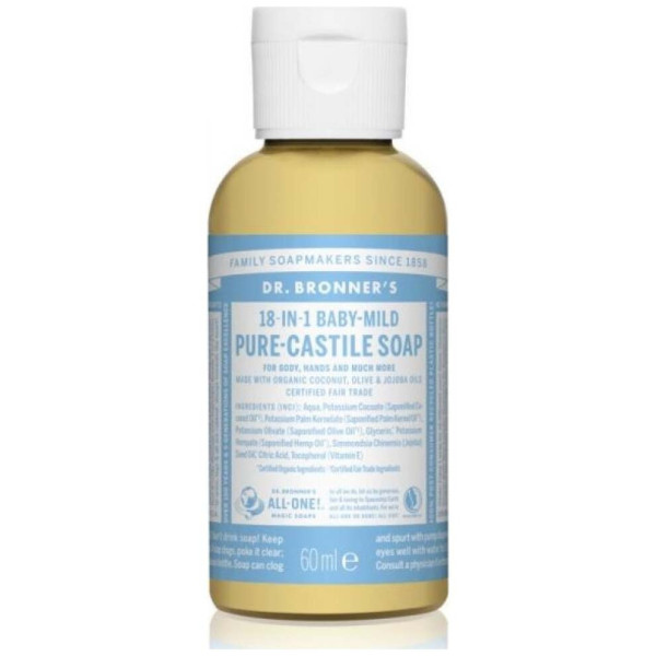 Dr. Bronner'S Jabón Sin Perfume 60Ml