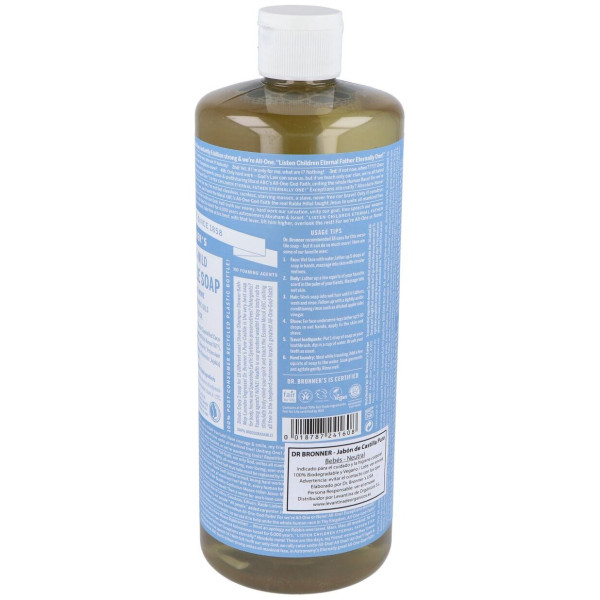 Dr. Bronner'S Jabón Líquido Bebé Neutral 946Ml