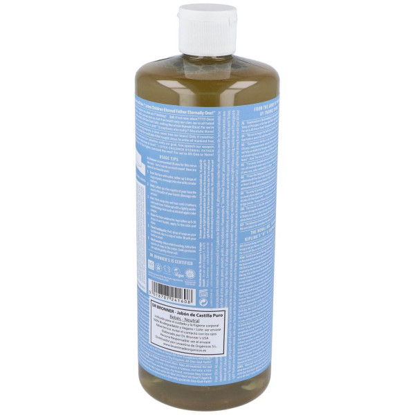 Dr. Bronner'S Jabón Líquido Bebé Neutral 946Ml