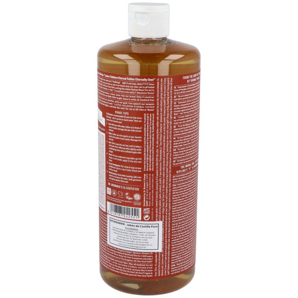 Dr. Bronner'S Jabón Líquido Eucalipto Bio 945Ml