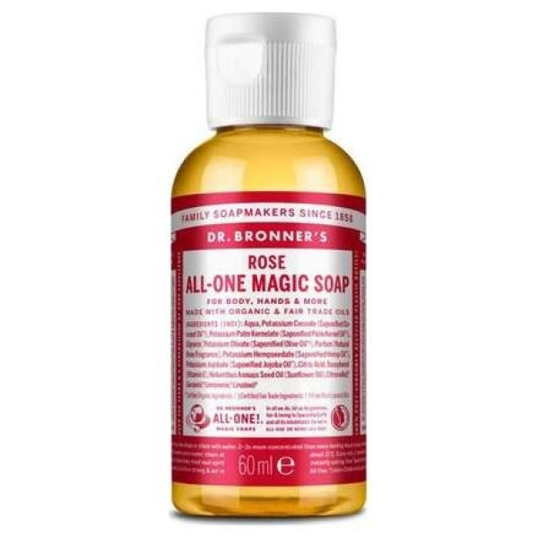 Dr. Bronner'S Jabón Rosa 60Ml