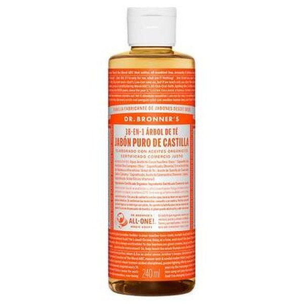 Dr. Bronner'S Jabón Líquido Árbol Del Té Bio 240Ml