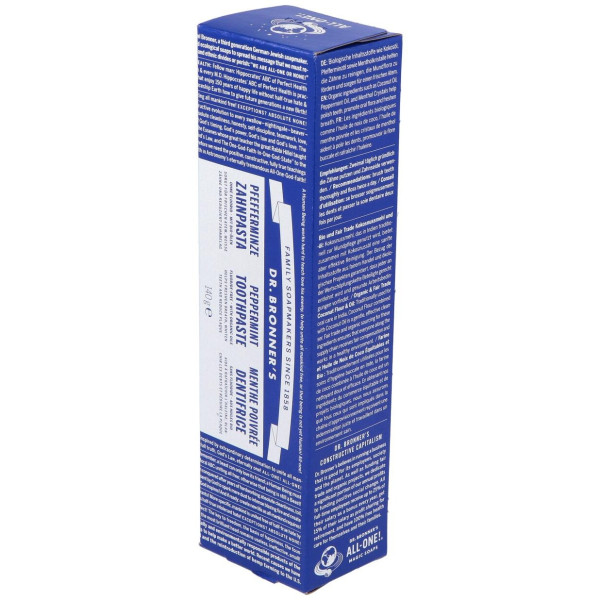Dentifrico Toothpaste Peppermint Menta 140Gr.