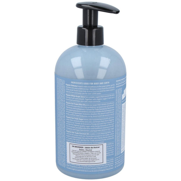 Jabon De Azucar Bebe Neutral 710Ml.