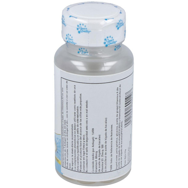 D-3 25 Mcg (1000 Ui) Perlas Activgel 100 U