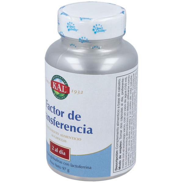 Solaray Factores Transferencia 60 Cap