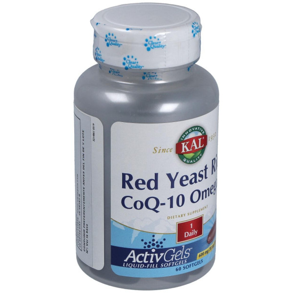 Kal Red Rice - Q10 - Omega 3 60Perlas