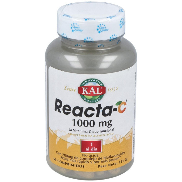 Reacta-C 1000 Mg - 60 Comprimidos