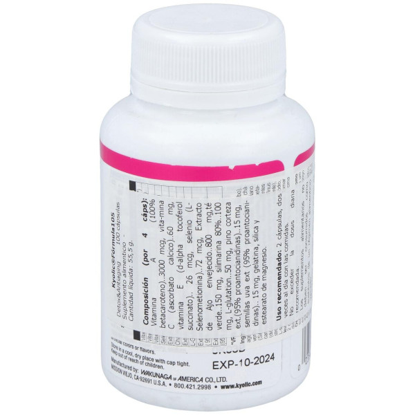 Kyolic Formula 105 Detox 100Cap.