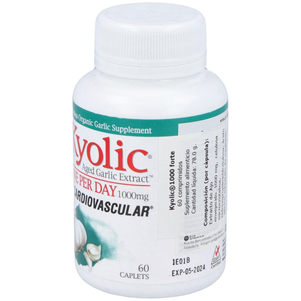 Kyolic Forte 1000Mg. 60Comp.