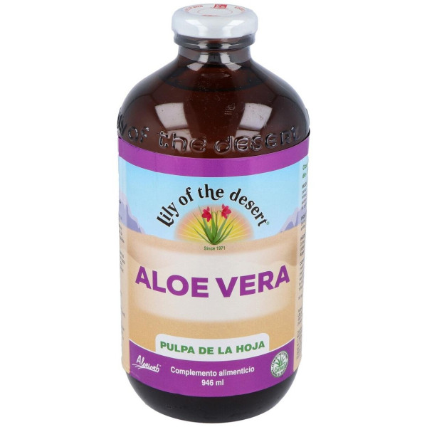 Lily Of The Desert Aloe Vera Pulpa Hoja 99_7% 946Ml