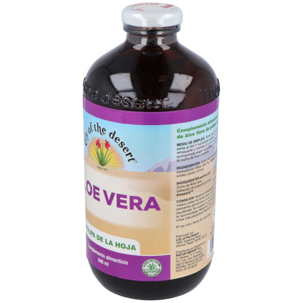 Lily Of The Desert Aloe Vera Pulpa Hoja 99_7% 946Ml