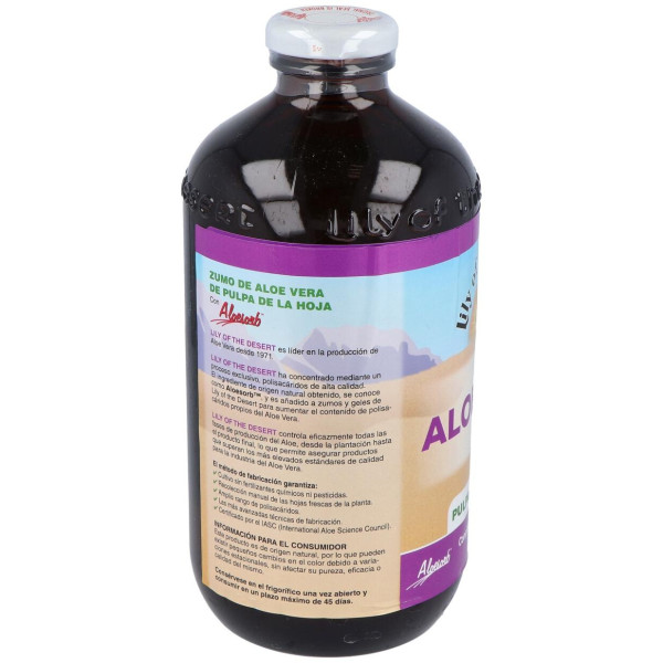 Lily Of The Desert Aloe Vera Pulpa Hoja 99_7% 946Ml