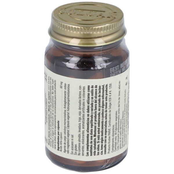 Solgar Ácido Alfa-Lipoico 60Mg 30Vcaps