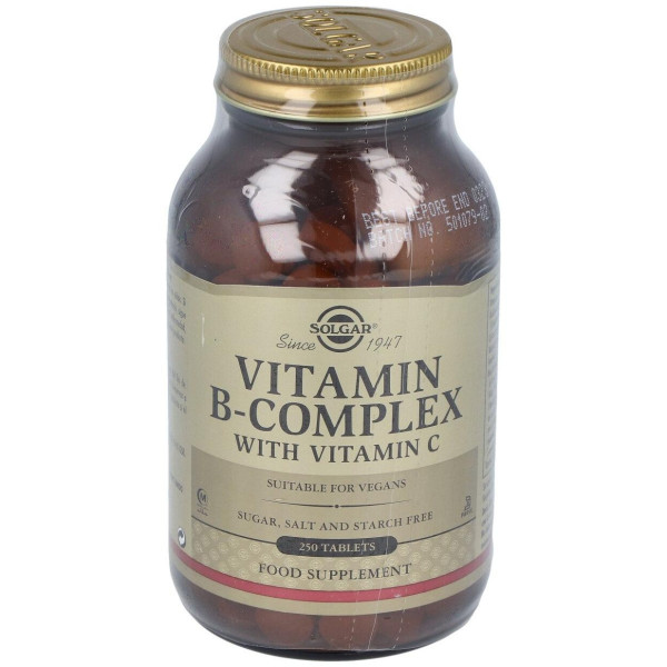 Solgar B-Complex Con Vitamina C 250 Comp