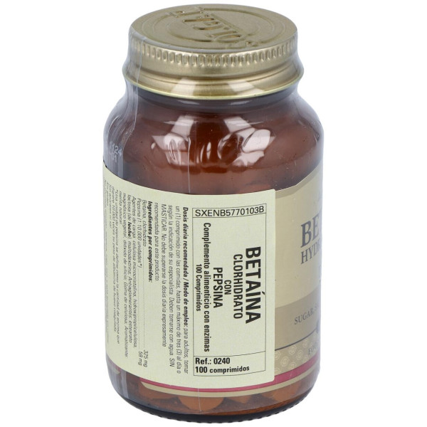 Betaina Clorhidrato Con Pepsina 100Comp.