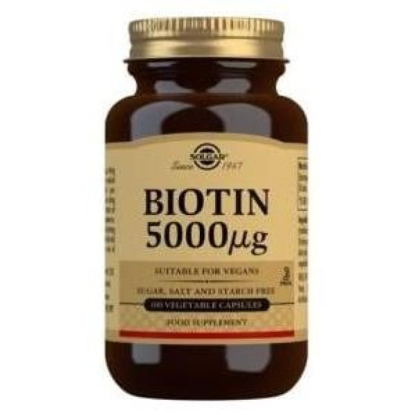 Solgar Super Potency Biotin 5000Mcg 100Caps