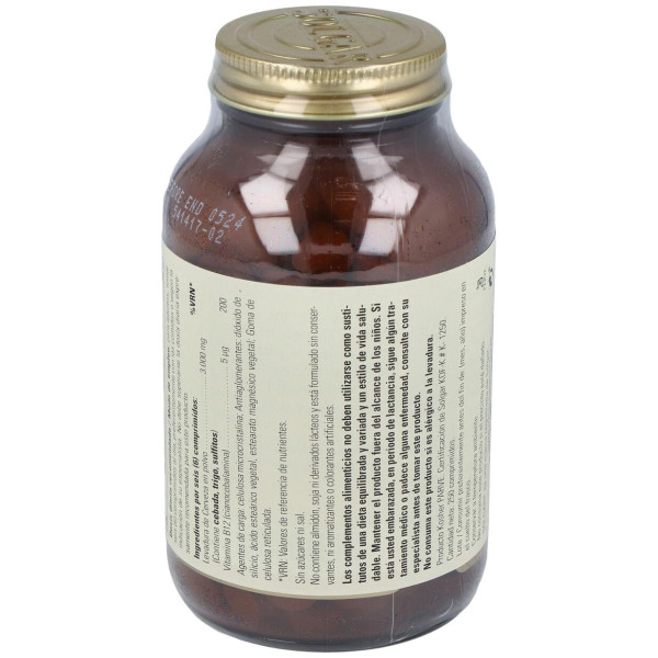 Solgar Levadura De Cerveza Con Vitamina B12 250Comp