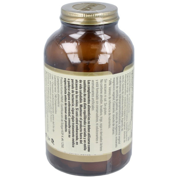 Solgar Citrato De Calcio Con Vitamina D3 240Comp