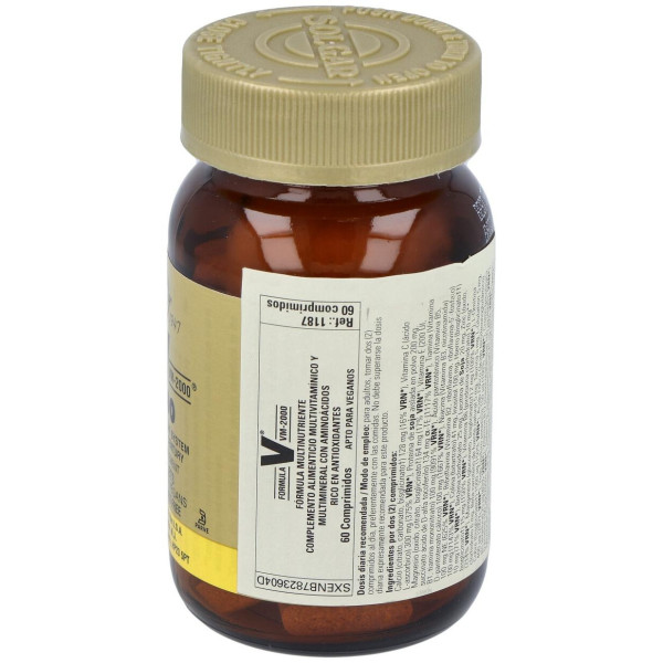 Fórmula Multinutriente Vm 2000 60 Tabletas