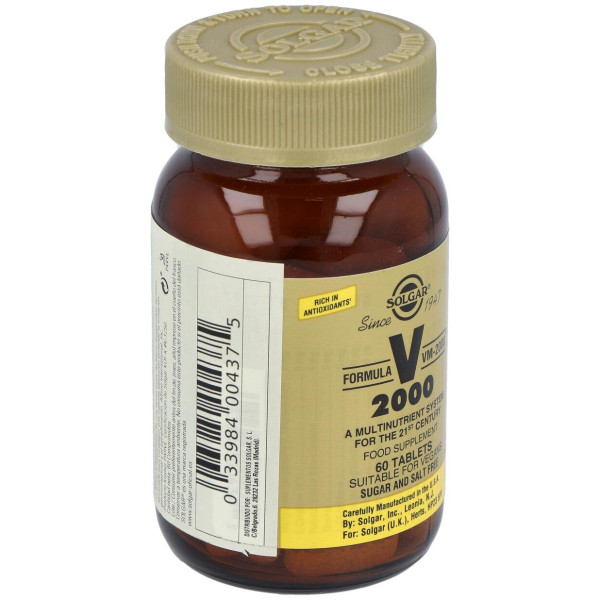 Fórmula Multinutriente Vm 2000 60 Tabletas