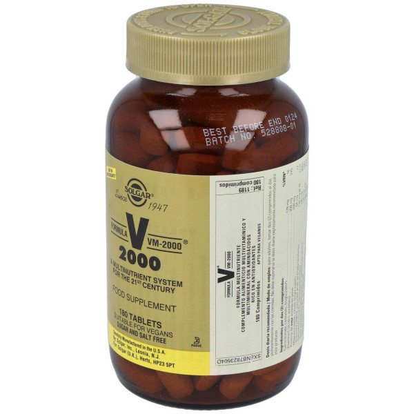 Fórmula Multinutriente Vm 2000 180 Tabletas