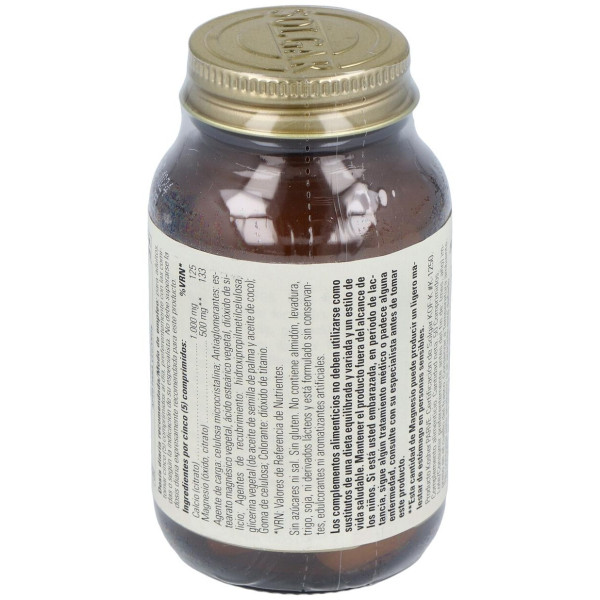 Solgar Calcio/Magnesio Citrato 50 Comprimidos