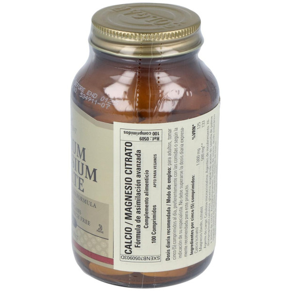 Calcio Magnesio Citrato 100Comp